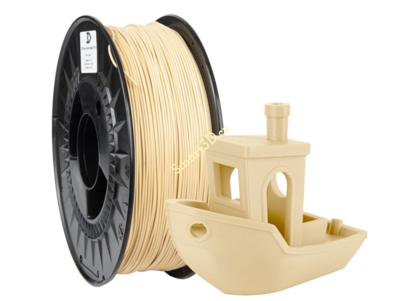 Filament 3D POWER / HyperSpeed PETG / BÉŽOVÁ / 1,75 mm / 1 kg.
