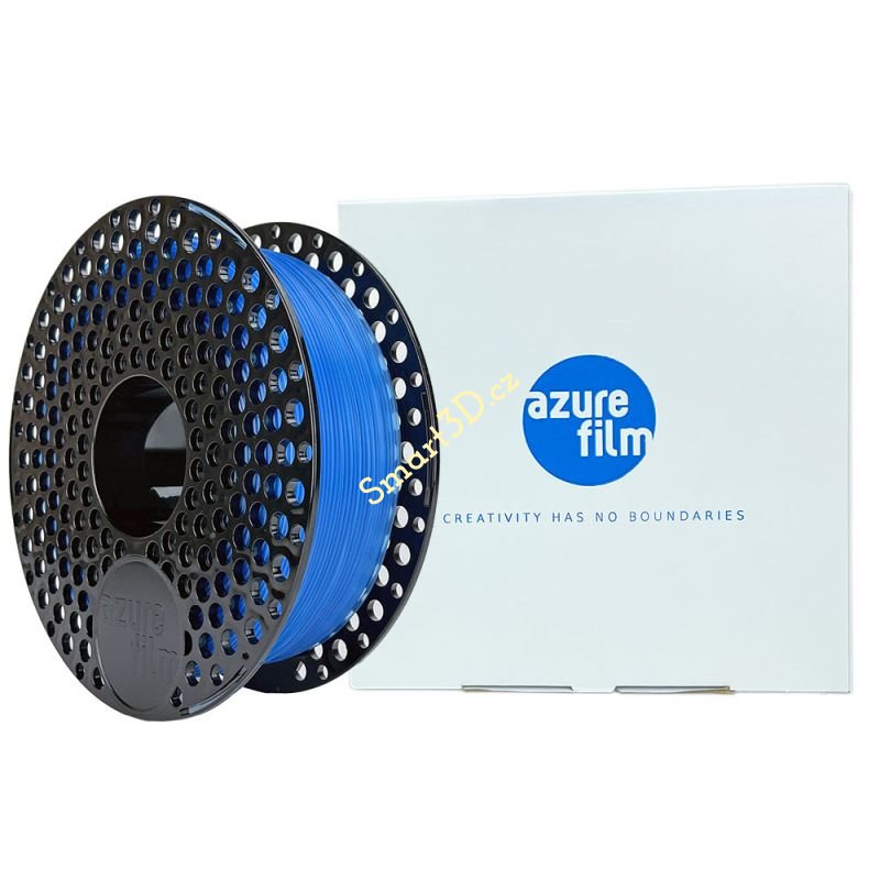 Filament AzureFilm / PLA / MODRÁ TRANSPARENTNÍ / 1,75 mm / 1 kg.