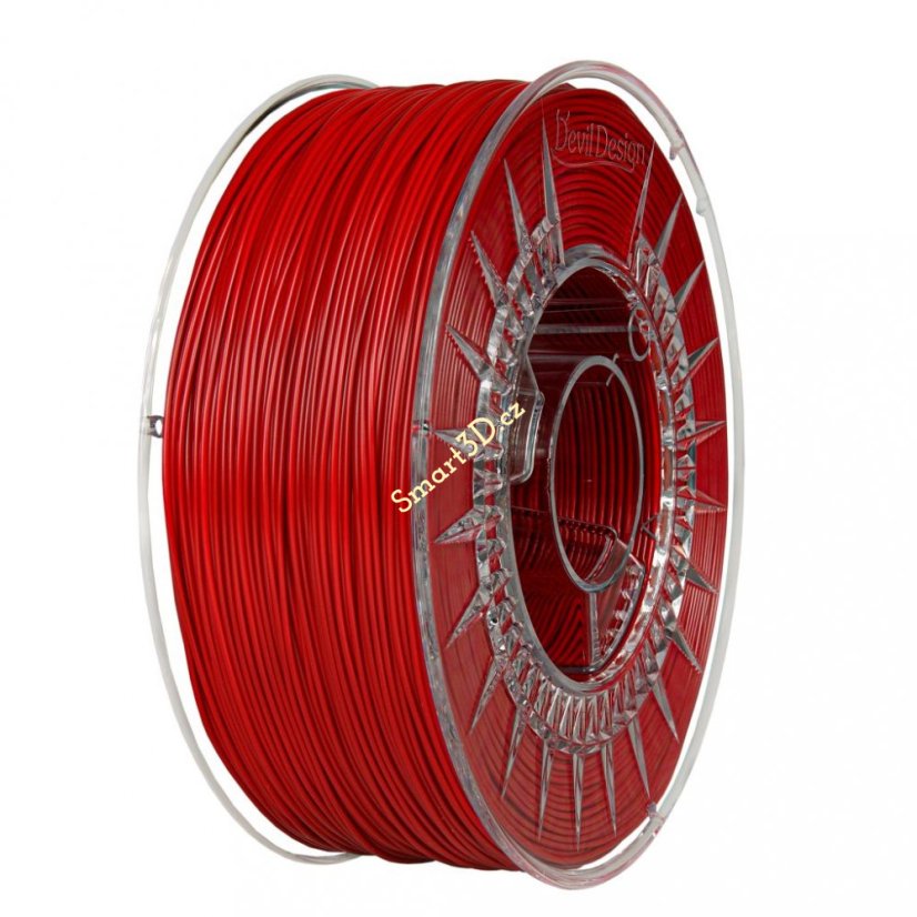 Filament DEVIL DESIGN / ABS+ / ČERVENÁ / 1,75 mm / 1 kg.