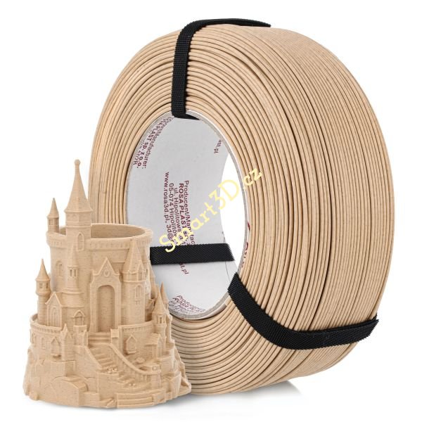 ReFill ROSA3D / PLA SPEED MATT / MRAMOR SANDSTONE ( BÉŽOVÁ ) / 1,75 mm / 1 kg