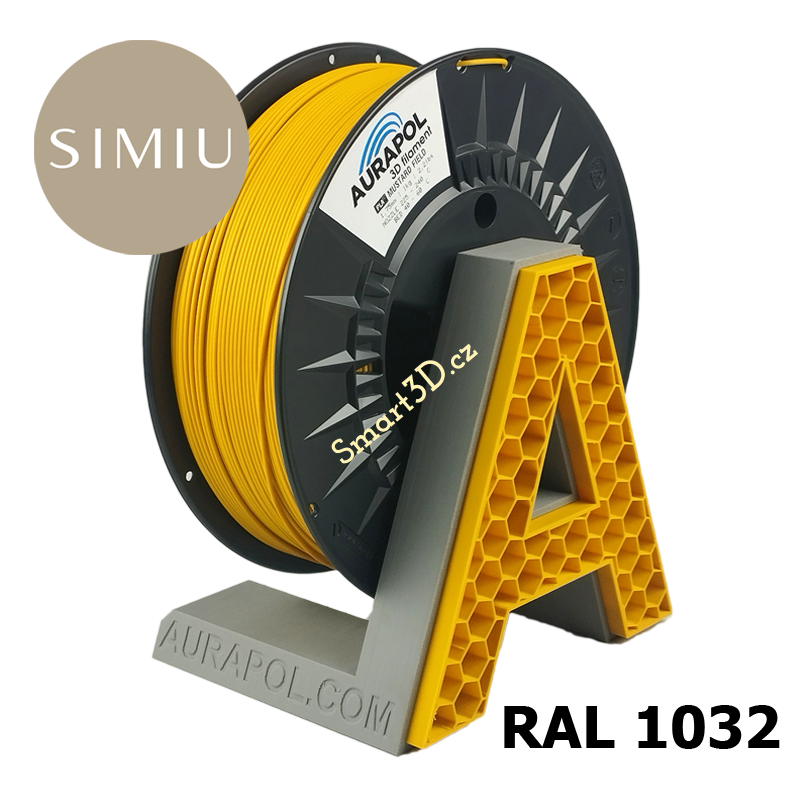 Filament AURAPOL / PLA / MUSTARD FIELD / 1,75 mm / 1 kg.