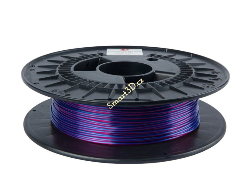 Filament 3D POWER / SILK DUAL / PURPUROVÁ+MODRÁ / 1,75 mm / 0,3 kg.