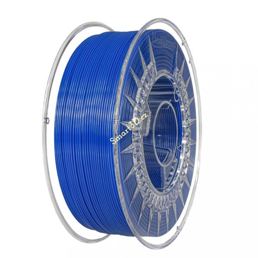Filament DEVIL DESIGN / PETG / STREDNĚ MODRÁ / 1,75 mm / 1 kg.