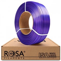 ReFill ROSA3D / PLA SILK / FIALOVÁ / 1,75 mm / 1 kg