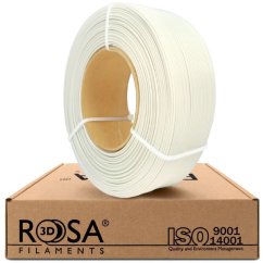 ReFill ROSA3D / PLA Starter / SATÉNOVĚ PERLEŤOVĚ BÍLÁ / 1,75 mm / 1 kg