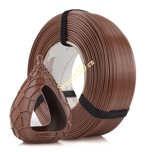 ReFill ROSA3D / PETG Standard HS / HNEDÁ "MLIEČNA ČOKOLÁDA" / 1,75 mm / 1 kg