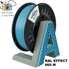 Filament AURAPOL / PLA / SUMMER SKY / 1,75 mm / 1 kg.