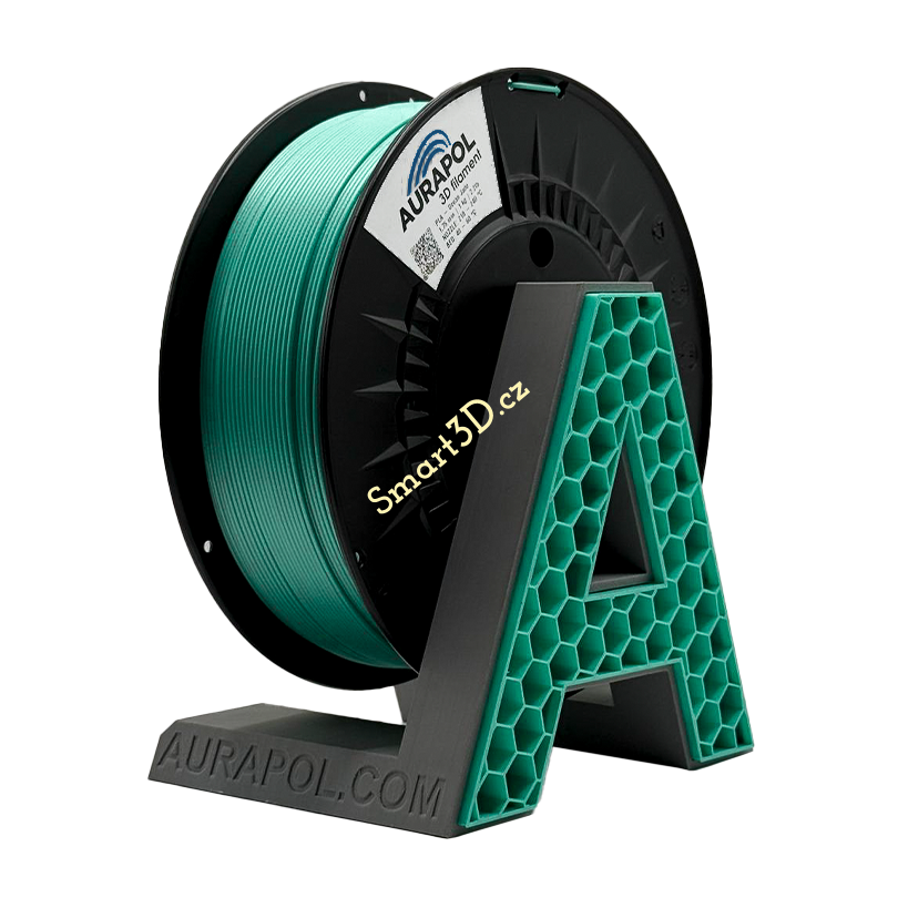 Filament AURAPOL / PLA / OCEAN JADE / 1,75 mm / 1 kg.