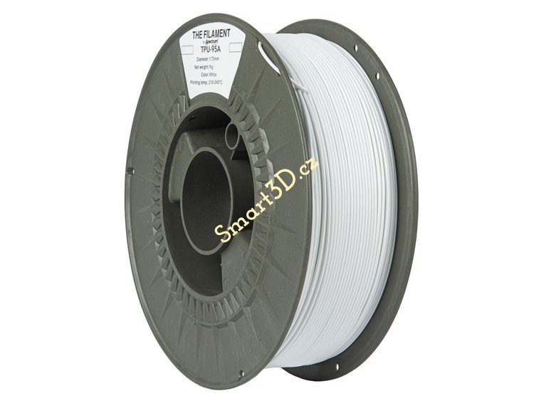 Filament TheFilament / TPU-95A / WHITE / 1,75 mm / 1 kg