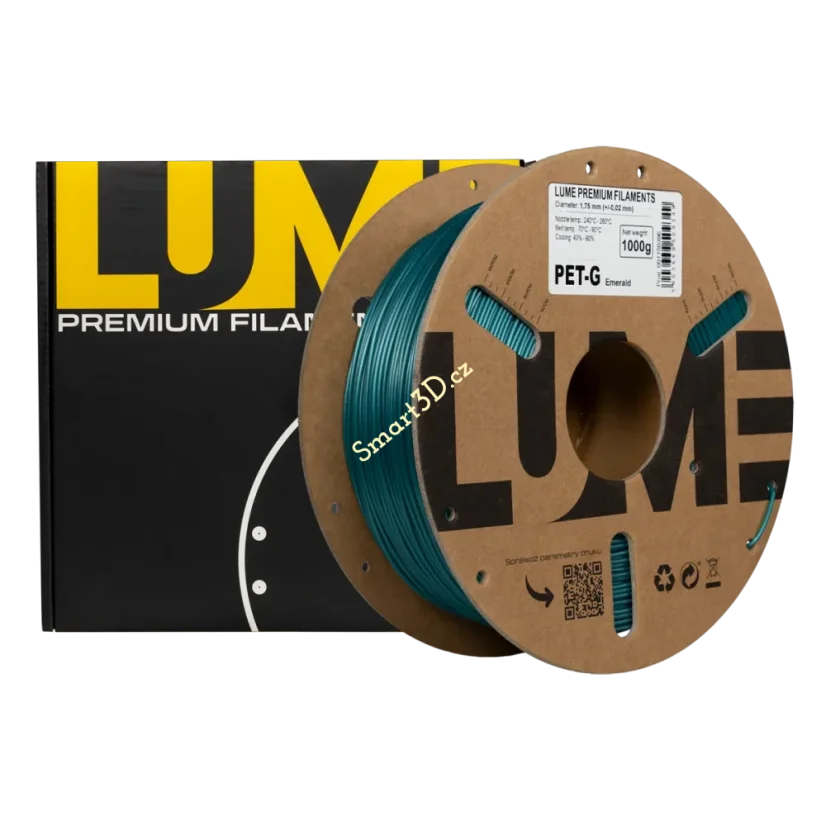 Filament LUME / PETG / EMERALD / 1,75 mm / 1 kg