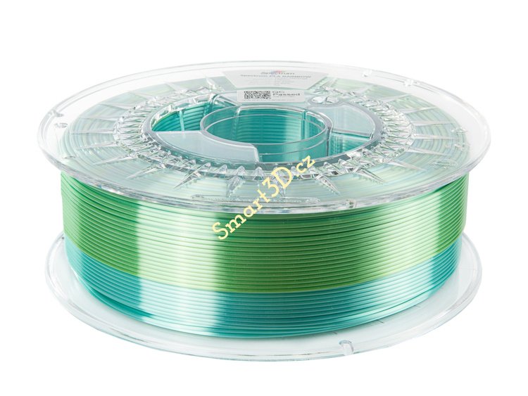 Filament SPECTRUM / PLA SILK RAINBOW / OCEAN MELANGE / 1,75 mm / 1 kg