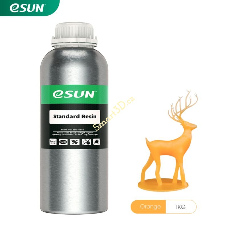 eSUN Resin - standardní pryskyřice 1kg - oranžová / orange