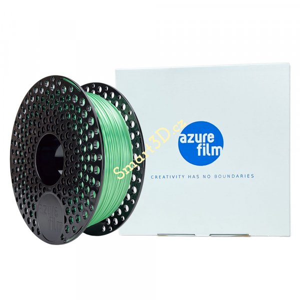 Filament AzureFilm / PLA SILK / AQUAMARINE / 1,75 mm / 1 kg.