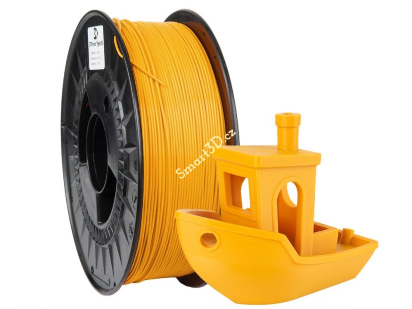 Filament 3D POWER / HyperSpeed PLA / ŽLUTÁ "AMBER" / 1,75 mm / 1 kg.