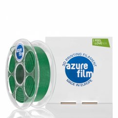 Filament AzureFilm / PLA / GREEN GLITTER / 1,75 mm / 1 kg.