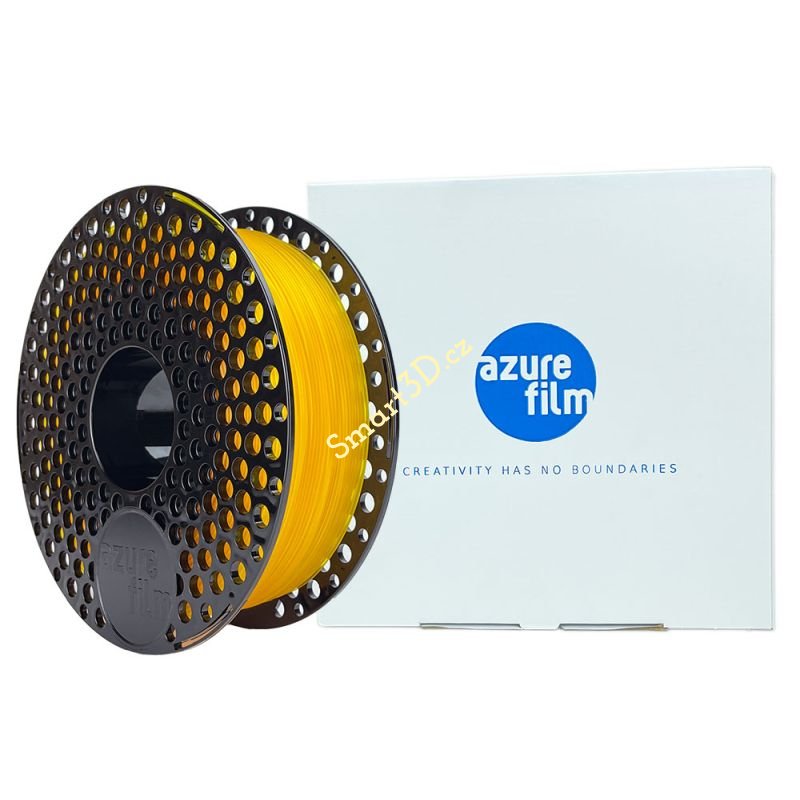 Filament AzureFilm / PLA / ŽLUTÁ  TRANSPARENT / 1,75 mm / 1 kg.