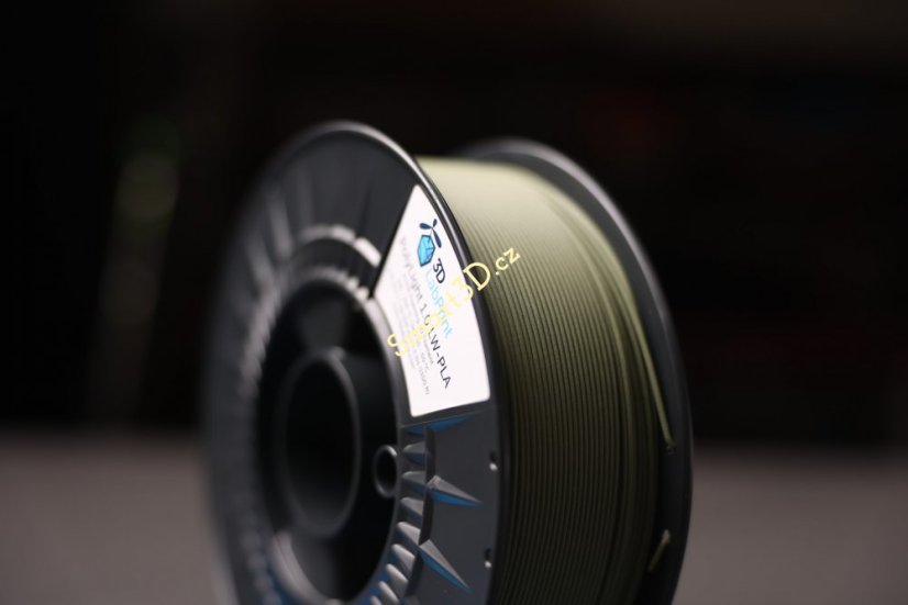 Filament 3DLabPrint / POLY LIGHT 1.0 / LW-PLA / ARMY GREEN 1,75 mm / 1 kg
