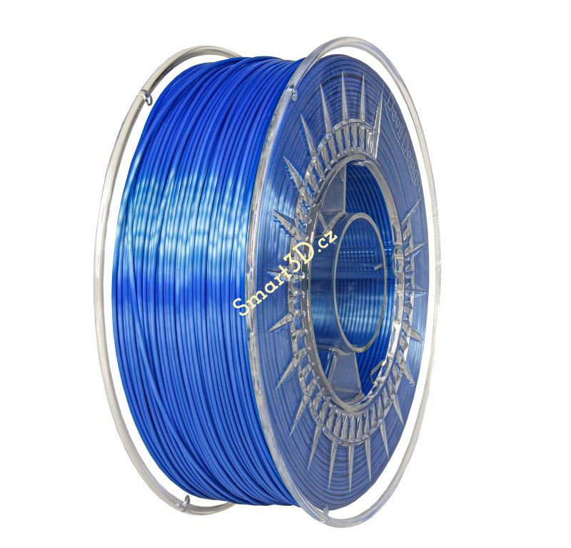 Filament DEVIL DESIGN / PLA SILK / MODRÁ / 1,75 mm / 1 kg.