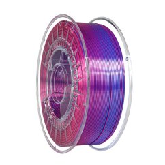 Filament DEVIL DESIGN / PLA SILK DUAL / PERLEŤOVĚ RŮŽOVÁ + MODRÁ / 1,75 mm / 1 kg.