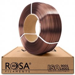 ReFill ROSA3D / PLA SILK / BRONZOVÁ / 1,75 mm / 1 kg