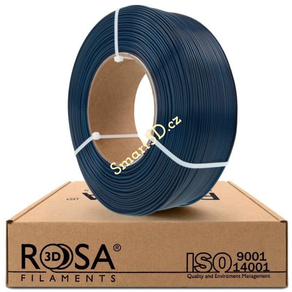 ReFill ROSA3D / PETG Standard HS / NAVY BLUE TRANSPARENT / 1,75 mm / 1 kg