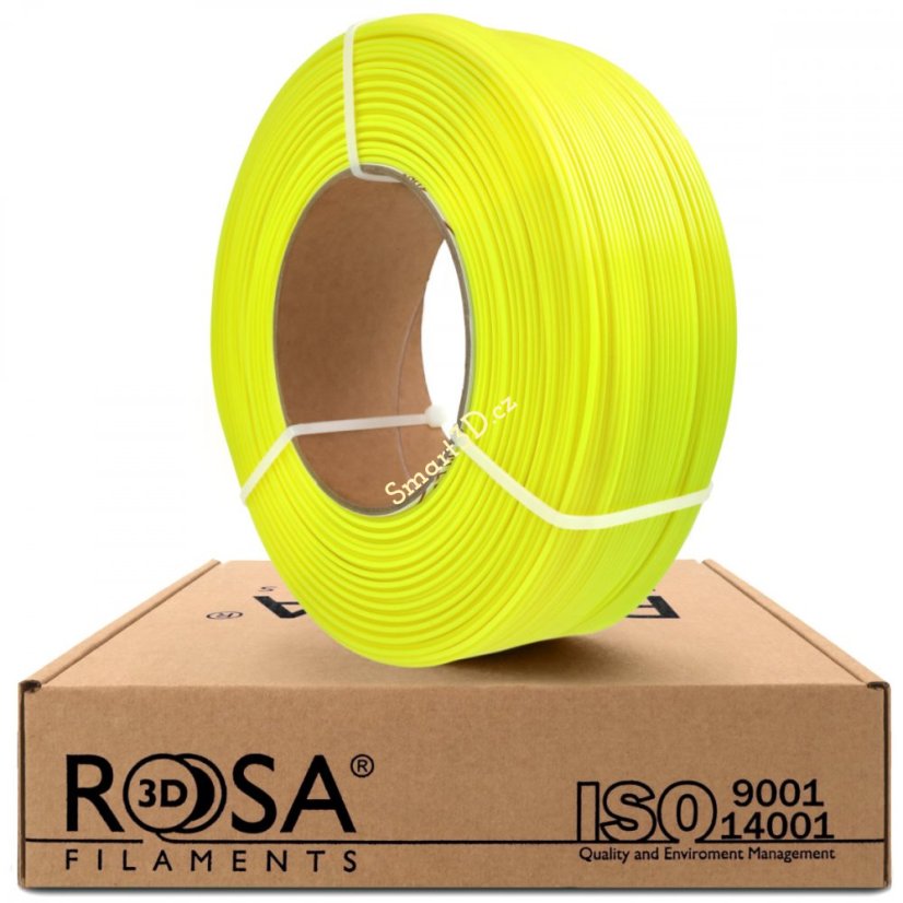 ReFill ROSA3D / PETG Standard HS / NEONOVĚ ŽLUTÁ / 1,75 mm / 1 kg