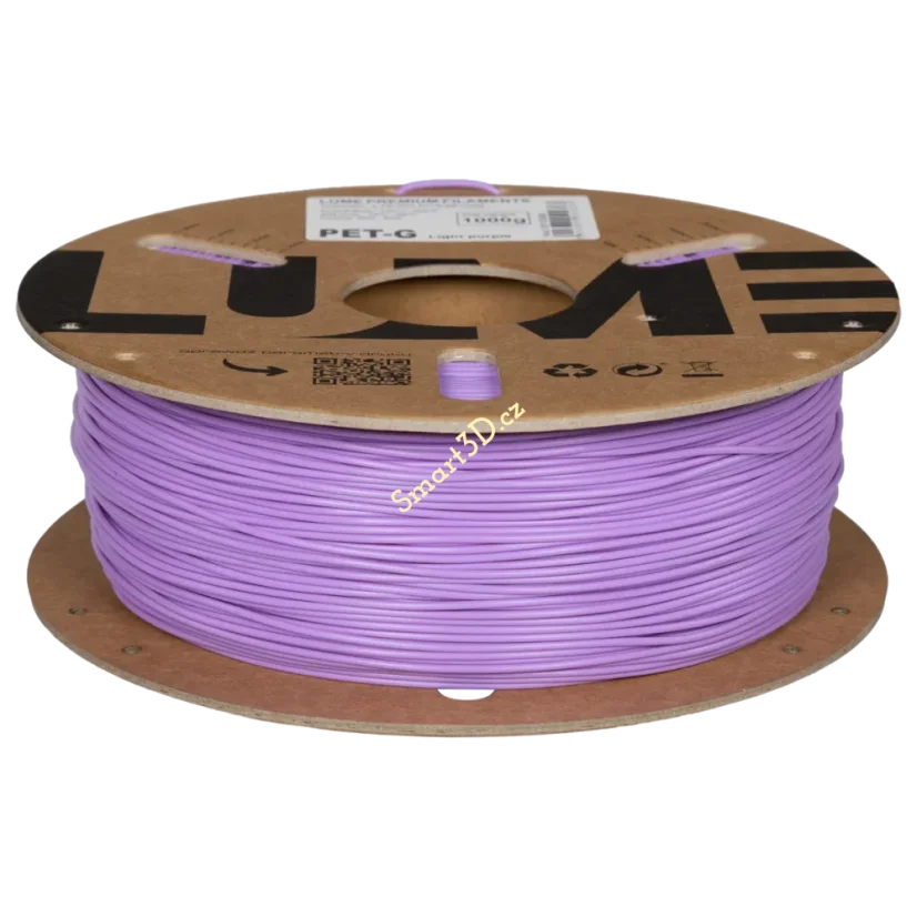 Filament LUME / PETG / SVĚTLE FIALOVÁ / 1,75 mm / 1 kg