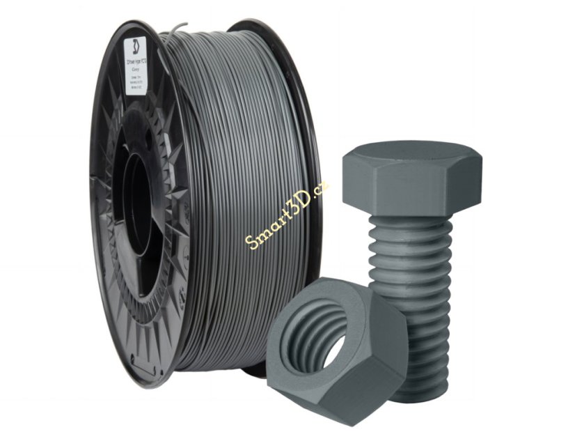 Filament 3D POWER / Hyper PCTG / ŠEDÁ / 1,75 mm / 1 kg.