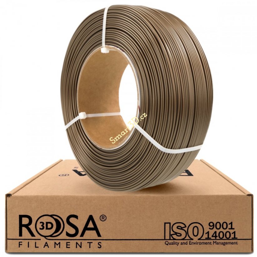 ReFill ROSA3D / PETG Standard / PERLEŤOVO ZLATÁ / 1,75 mm / 1 kg