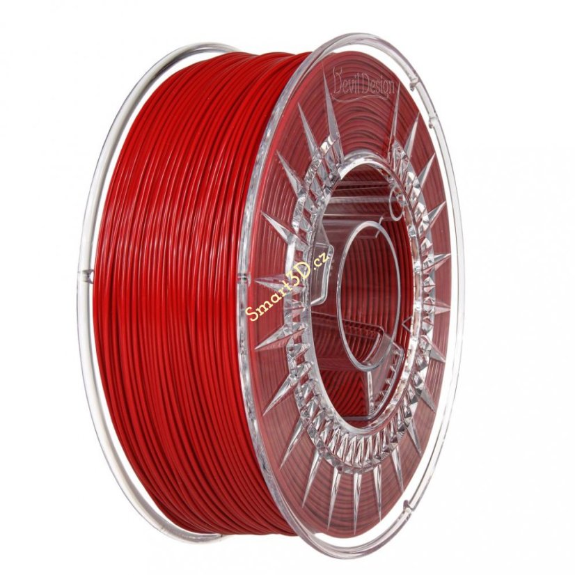 Filament DEVIL DESIGN / PLA / ČERVENÁ / 1,75 mm / 1 kg.