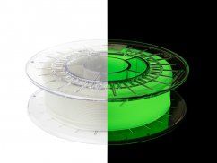 Filament SPECTRUM / PLA SPECIAL / GLOW IN THE DARK - YELLOW-GREEN / 1,75 mm / 0,5 kg.