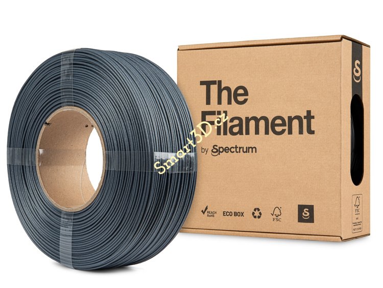 ReFill TheFilament / ASA CF / ŠEDÁ  / 1,75 mm / 1 kg