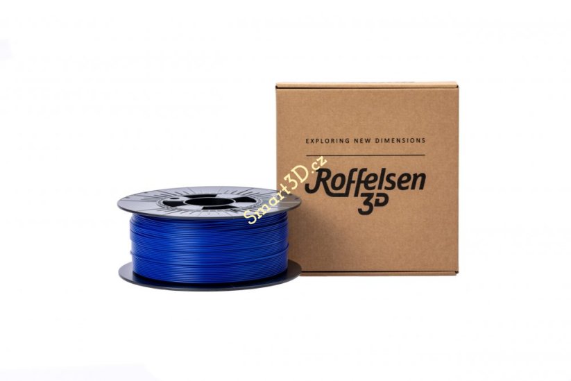 Filament Roffelsen3D / PLA / TMAVĚ MODRÁ / 1,75 mm / 1 kg