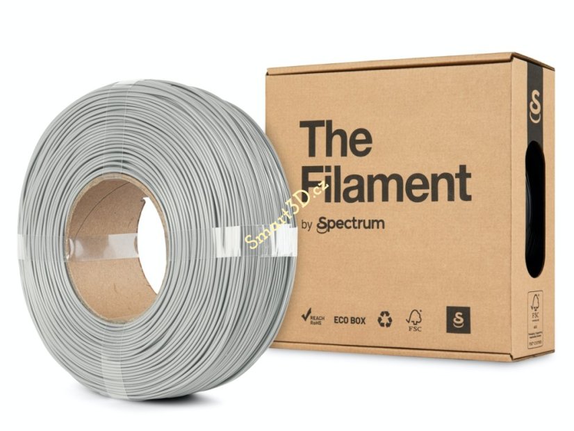 ReFill TheFilament / PETG / ŠEDÁ "CLOUD " / 1,75 mm / 1 kg