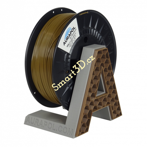 Filament AURAPOL / ASA / BROWN KHAKI / 1,75 mm / 850g.