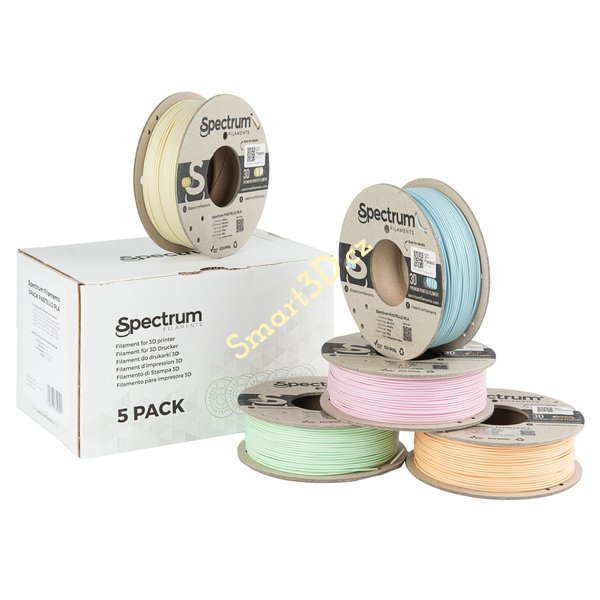 Filament SPECTRUM / 5 PACK / PLA PASTELLO / 1,75 mm