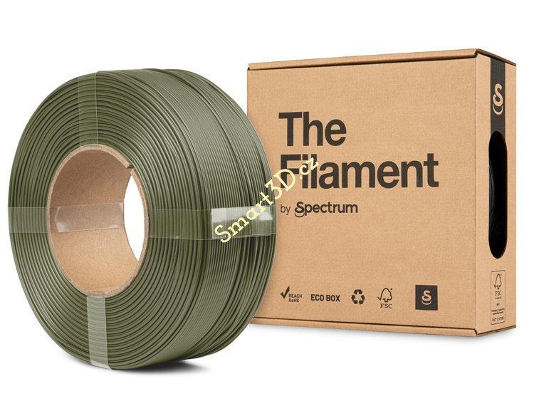 ReFill TheFilament / PLA MATTE / CAMO GREEN / 1,75 mm / 1 kg