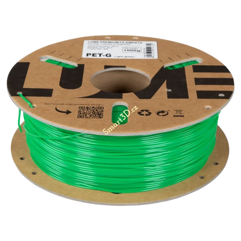 Filament LUME / PETG / LIGHT GREEN / 1,75 mm / 1 kg