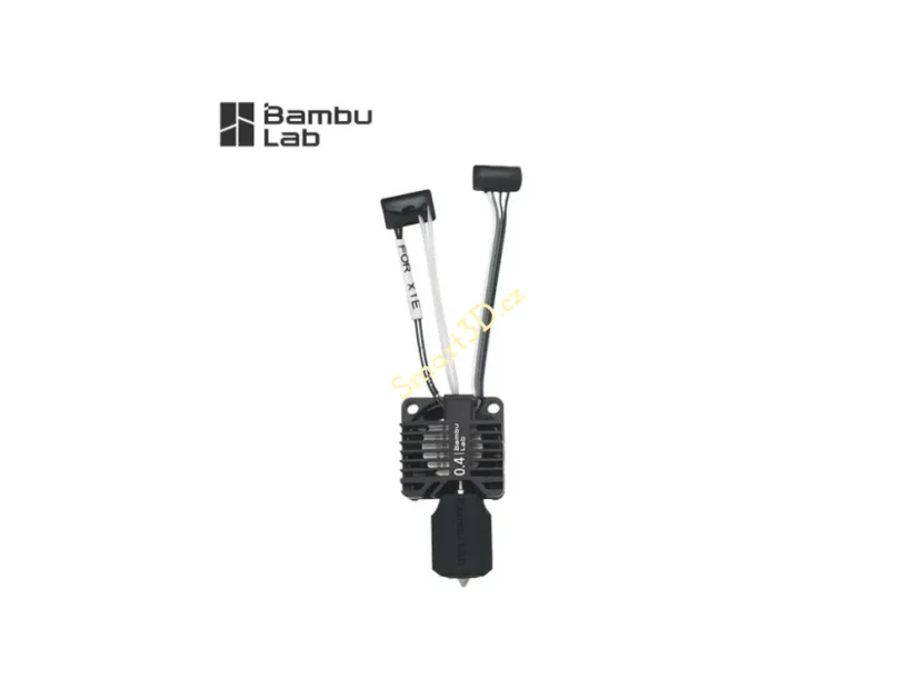Kompletní sestava hotendu 0,4mm z tvrzené oceli - pro tiskárny X1E