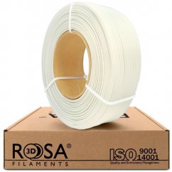 ReFill ROSA3D / PLA Starter / WHITE PEARL SATIN / 1,75 mm / 1 kg