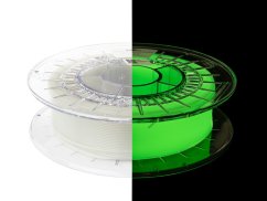 Filament SPECTRUM / PETG / GLOW IN THE DARK - YELLOW-GREEN / 1,75 mm / 0,5 kg.