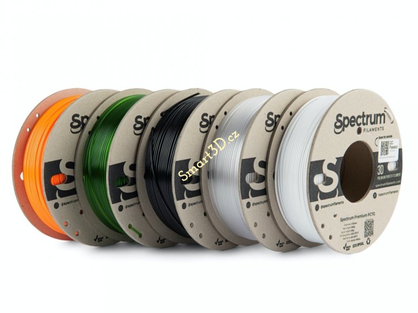 Filament SPECTRUM / 5 PACK / PCTG / 1,75 mm / 5 x 0,25 kg