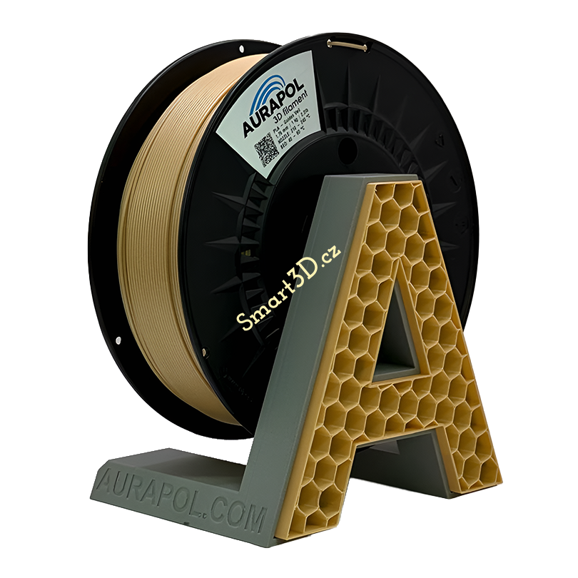 Filament AURAPOL / PLA / GOLDEN VEIL / 1,75 mm / 1 kg.