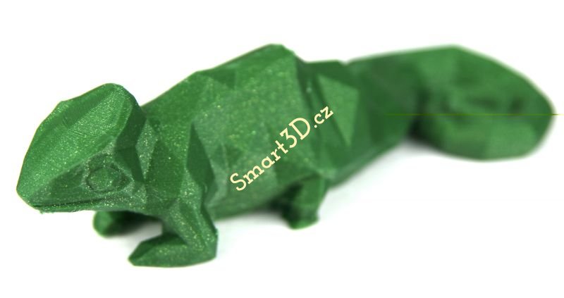 Filament SPECTRUM / PLA GLITTER / EMERALD GREEN / 1,75 mm / 0,5 kg