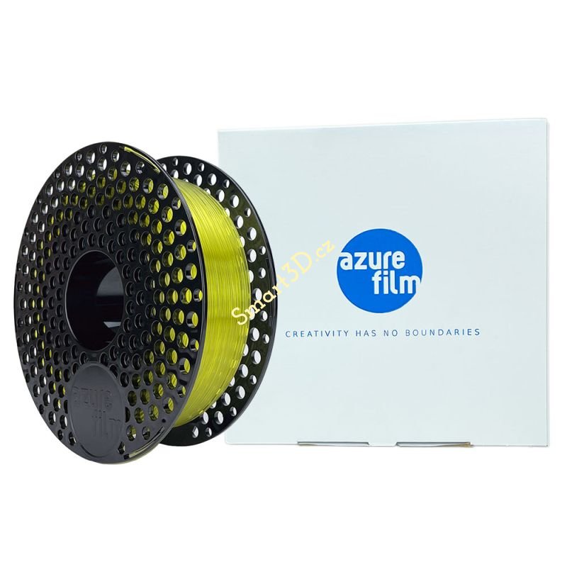 Filament AzureFilm / PETG / YELLOW TRANSPARENT / 1,75 mm / 1 kg.