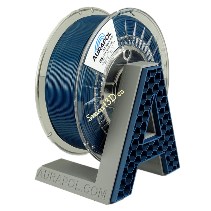 Filament AURAPOL / ASA / TMAVĚ TYRKYSOVÁ / 1,75 mm / 850g.