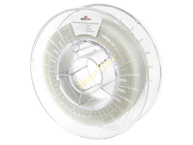 Filament SPECTRUM / PLA SPECIAL / SVÍTÍCÍ VE TMĚ - ZELENÁ / 1,75 mm / 0,5 kg.