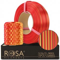 ReFill ROSA3D / PLA MAGIC SILK / FIRE / 1,75 mm / 1 kg