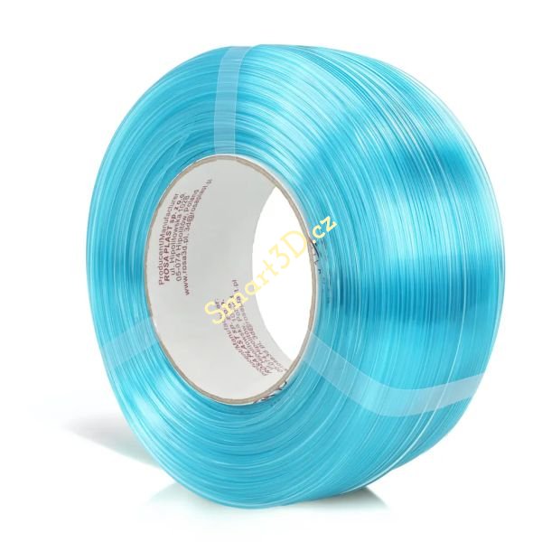 ReFill ROSA3D / PETG Standard HS / LEDOVO MODRÁ TRANSPARENTNÁ / 1,75 mm / 1 kg