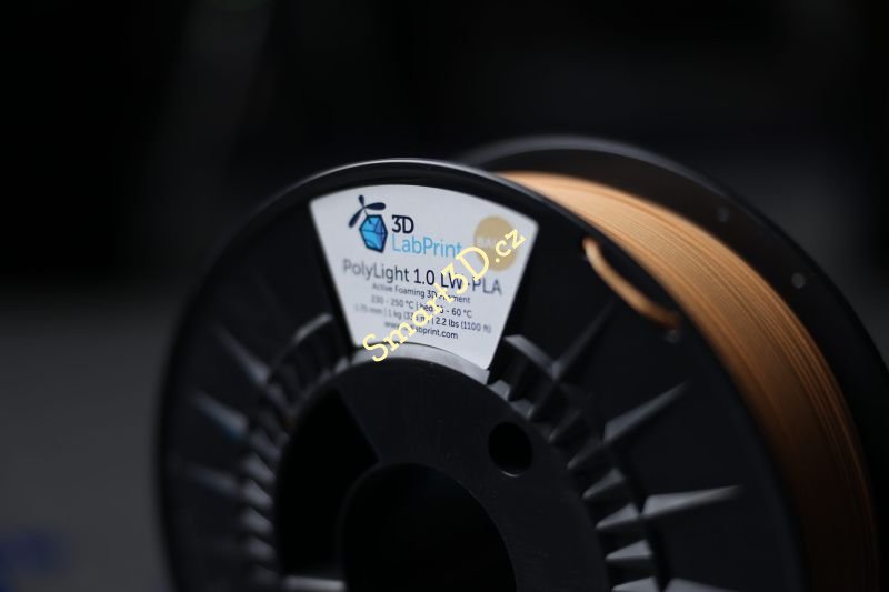 Filament 3DLabPrint / POLY LIGHT 1.0 / LW-PLA / BALSA 1,75 mm / 1 kg